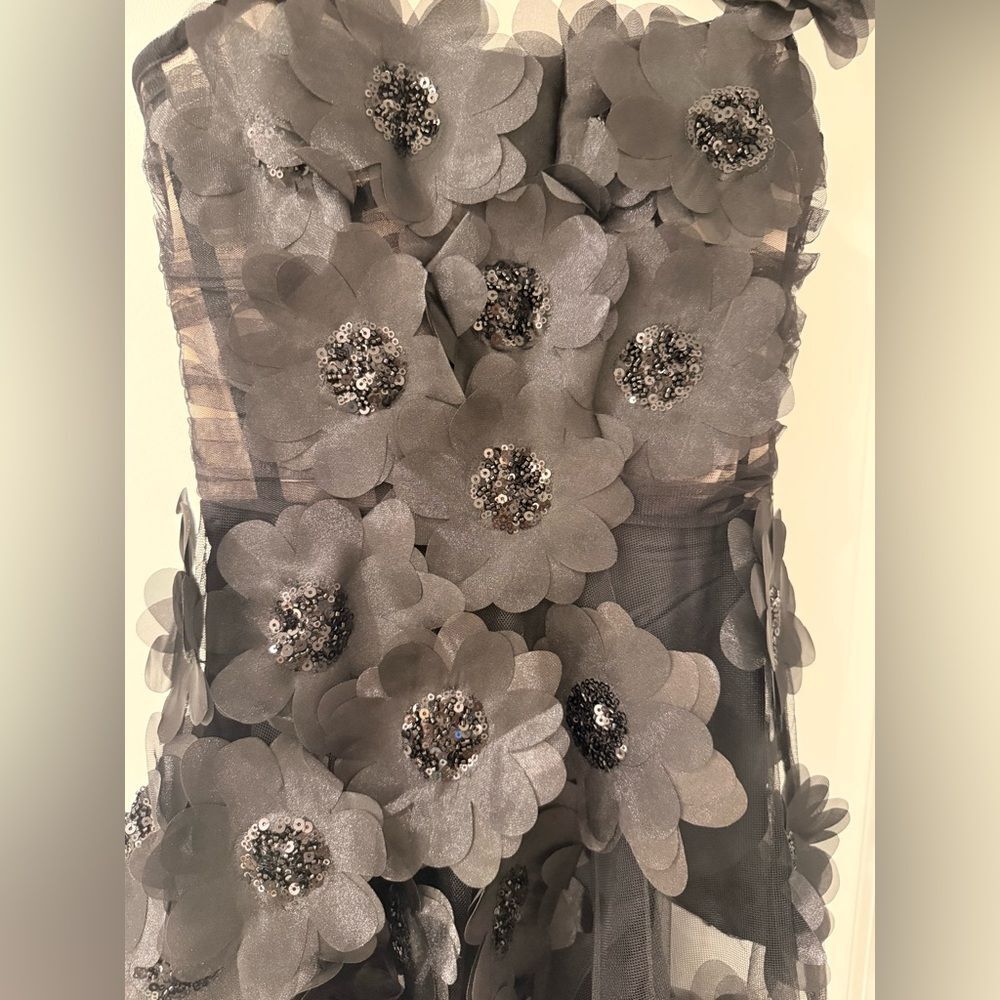 NWOT BRONX AND BANCO Rosalie Noir Gown in Black, evening maxi dress - Picture 7 of 15